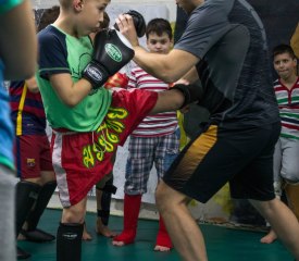 Занятия по тайскому боксу или муай тай для детей и подростков