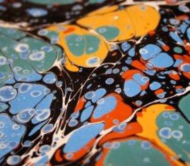 Course “Ebru — drawing on water”