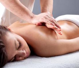 A massage therapist
