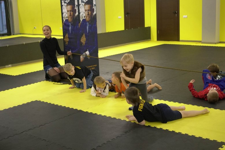 Занятия по каратэ для детей